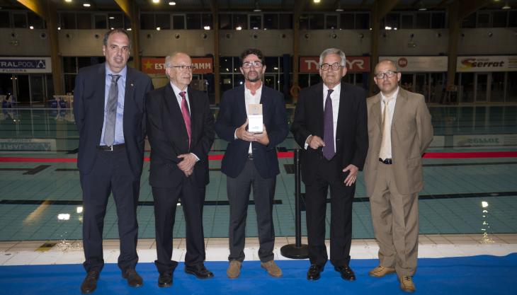 Jose Perez, de Fluidra, recull el Guardó d'Honor dels Enginyers Industrials de Catalunya del Vallès