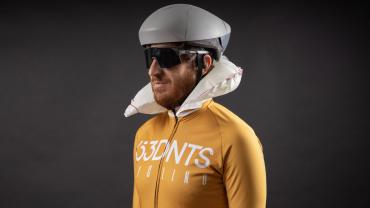 Imatge del prototip d'airbag per a bicis, Evix