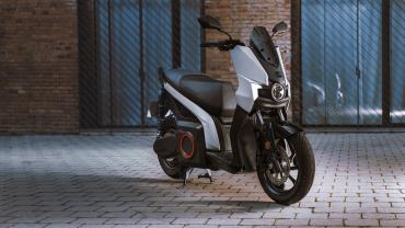 Imatge de la moto elèctrica de Seat Mó.