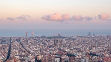 Imatge de l'skyline de Barcelona