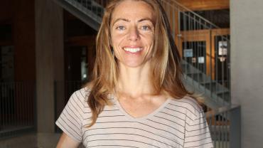 Primer pla de la investigadora Gara Villalba