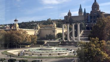 Imatge de la font màgica de Montjuïc