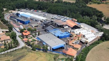 vista àrea del complex de La Farga 