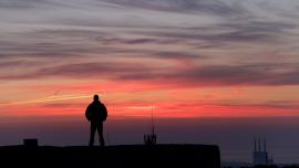 Imatge d'un cel de barcelona