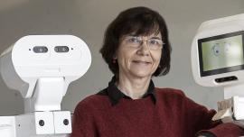 Primer pla de la investigadora Carme Torras.