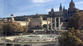 Imatge de la font màgica de Montjuïc