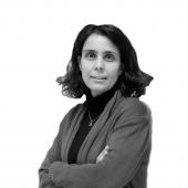 Pla mitjà de la directora general de FemCat, Teresa Navarro.