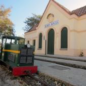 tren en miniatura